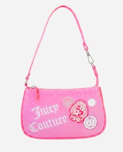 NWT Juicy Couture Girls Rule Wristlet - Cherry Blossom Pink