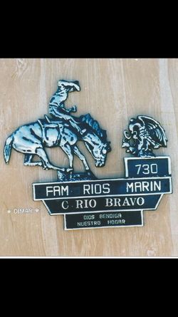 Placas domiciliarias