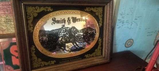 Smith & Wesson Antique Mirror