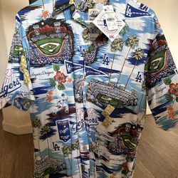 Dodgers World Champ Aloha Shirt 