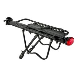 Ozark Trail Aluminum Adjustable Rear Bike Rack with Tailight