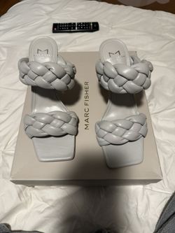 Marc Fisher Gray Heels