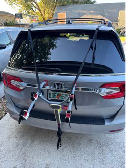 Allen Sports Ultra Compact Folding 2-Bike Trunk Mount Rack, Model MT2-B