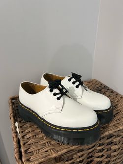 Dr. Martens 1461 Quad platform White