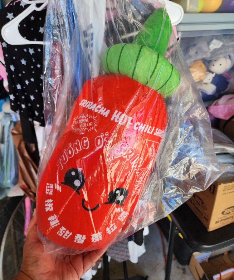 Sriracha Plushie