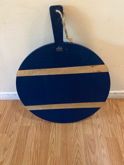 Etu Home Navy Blue Cutting Board/ Read Description