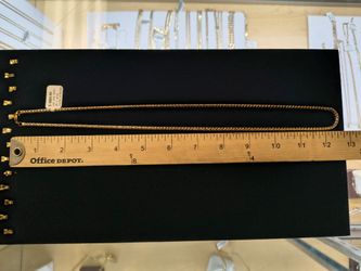 14k rope necklace