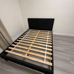 Queen size bed frame $200