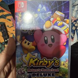 Kirby Return To Dreamland Deluxe Switch