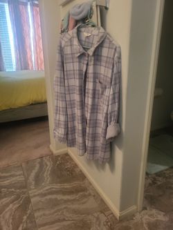 Gray and white