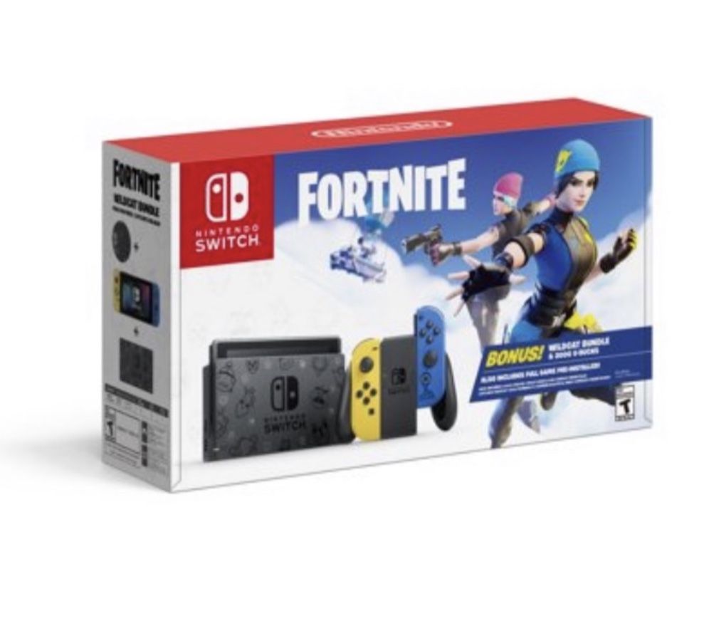 Nintendo Switch, Fortnite package