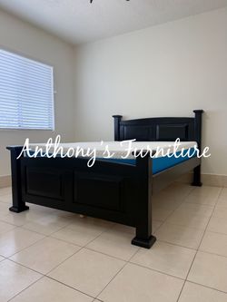 New Full Bed And Foam Mattress