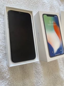 iPhoneX 256GB with original box and accessories