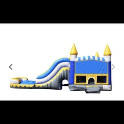 Skyline Wet/Dry Slide Combo Bounce House