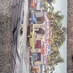 Mopar Wooden Poster/ Muscle Cars