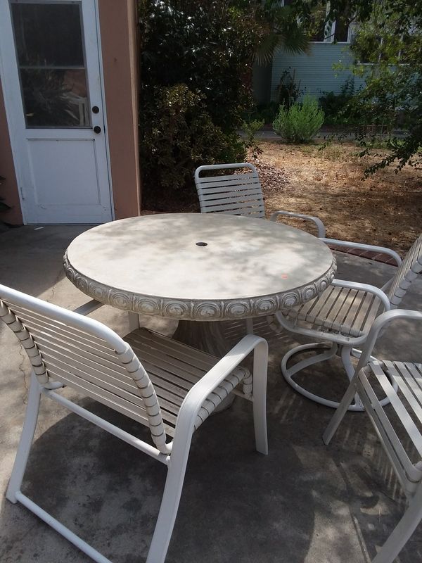 Cement Tables And Chairs Furniture In Redlands Ca Offerup