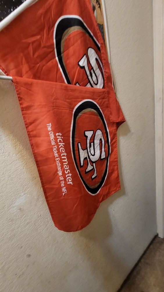 Pair of San Francisco Niners flags/souvenirs for Sale in San Jose, CA -  OfferUp