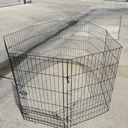 Dog Play Pen Gate Crate