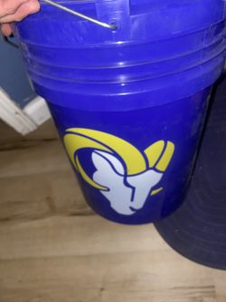 Rams 5 gallon buckets