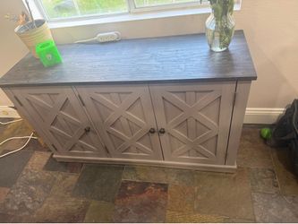 Modern Farmhouse Buffet / Storage Cabinet