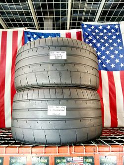 ✅ 2 NICE USED TIRES 305/30ZR20 GOODYEAR EAGLE F1 ASSYMETRIC3 SUPERCAR 305 30 20