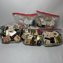 Vintage Matchbooks from 1960s-1980s