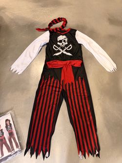 Kids Pirate Halloween Costume size 8/10