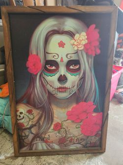 Day of the Dead Framed Wall Art