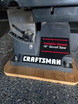 Craftsman scrool saw