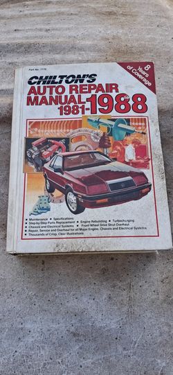 Chilton Hardcover Repair Manual