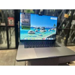 Early Black Friday Sale! Apple 16" MacBook Pro Retina M1 Pro 10-Core CPU, 16-Core GPU, 32GB Ram, 512GB SSD 2021