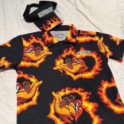 Beatbox Shirt And Visor 