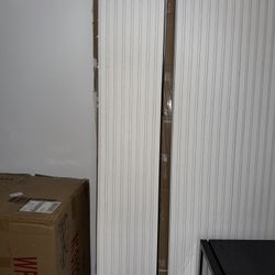 White Acoustic Wall Panel 16 PCs 94.49" x W 25.20 Each 