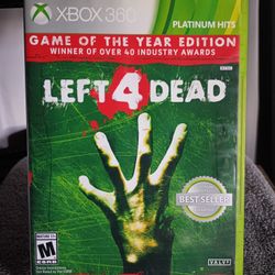 Left 4 Dead Game Of The Year Edition 