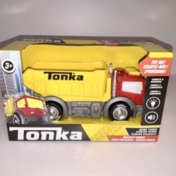 Tonka Mighty Force Plastic Dump Truck Lights Noise Tested Working Great!
