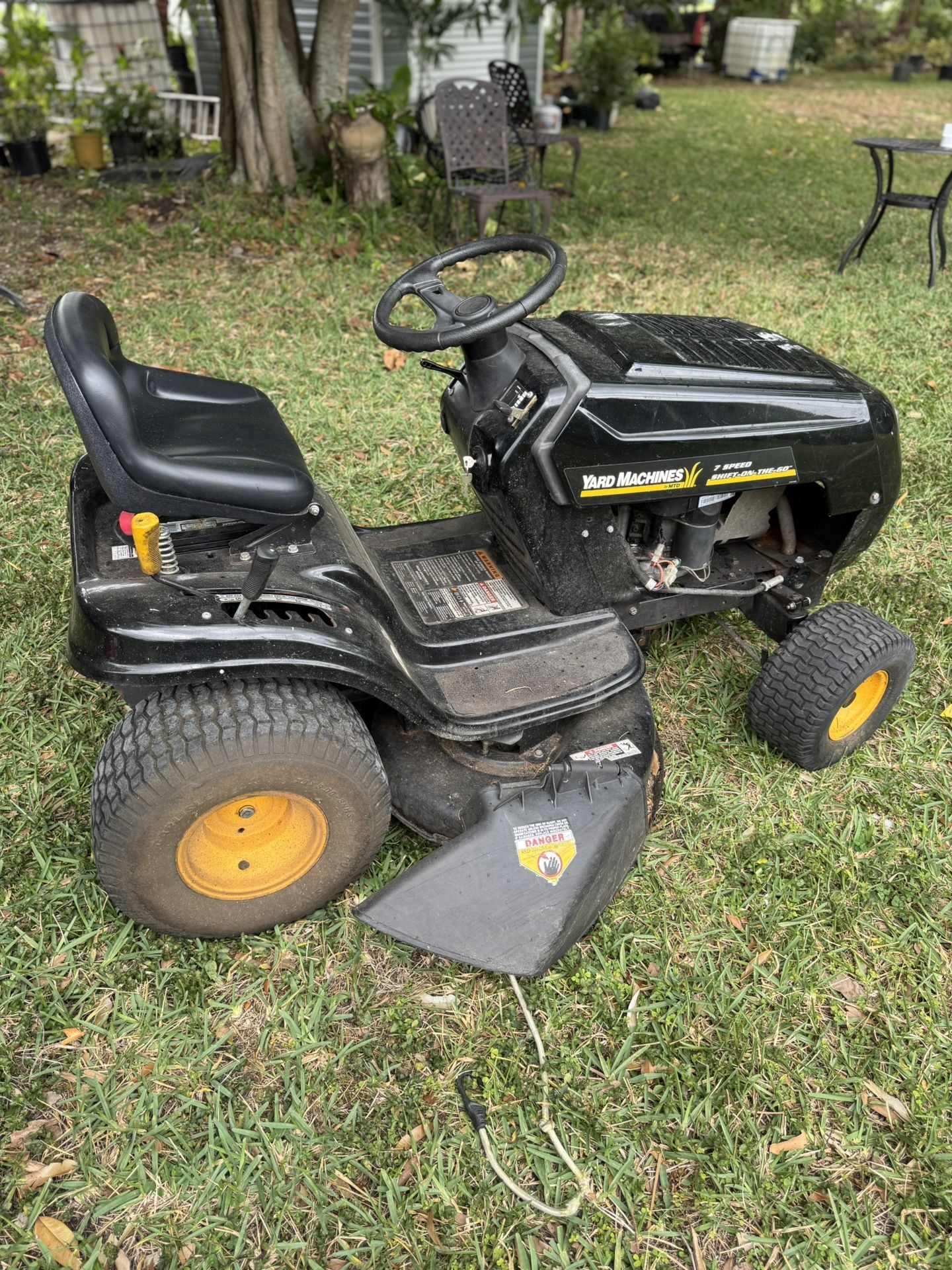 Yard Machines Tractor