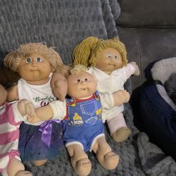 Cabbage patch dolls