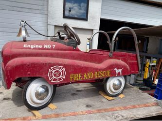Push fire truck! Antique/Vintage