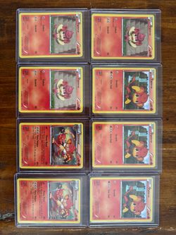 Pansear & Simisear Pokémon Card Lot of 8