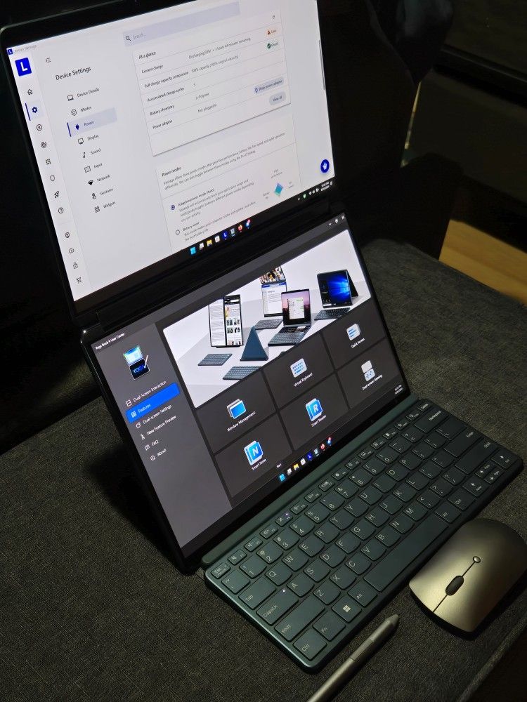 Lenovo Yoga Book 9i 13.3" DUAL SCREEN 2.8k OLED Laptop i7 16GB RAM 512GB SSD w/11 months of warranty