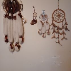 Indian Dream Catchers See Pictures Four Different Sizes All For One Price