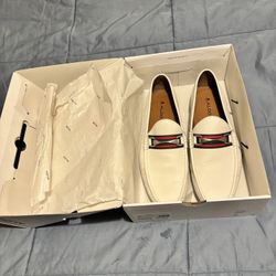 White Leather Aldo Dress Shoes