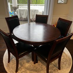 Dining Set ( Dining Table With 5 Chairs) With Extra Covers
