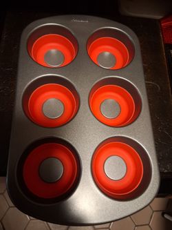 Nonstick pan cupcakes 6 new