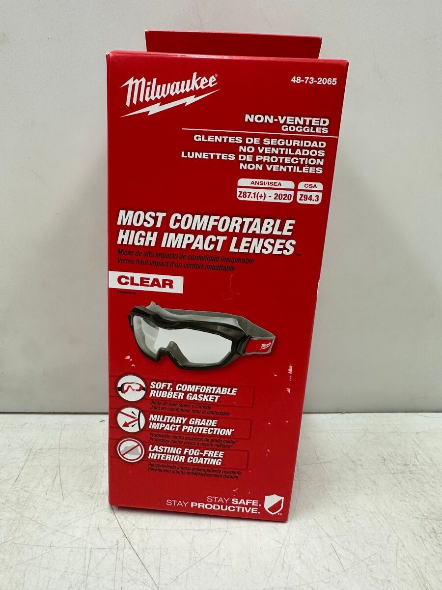 Milwaukee Vented Goggles