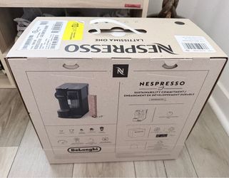 New Delonghi Nesptesso machine