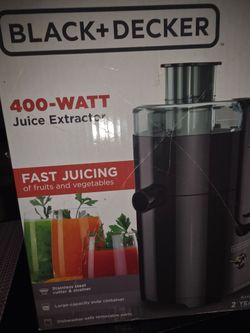 Black and decker 400 watt juicer, Brand new in box