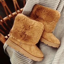 Bamboo Women’s Faux Fur Boots