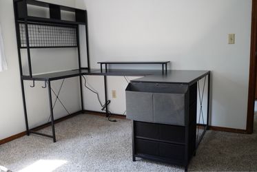 Moving Sale! U Shaped Computer Desk