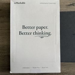 reMarkable 2 W/ Marker Plus